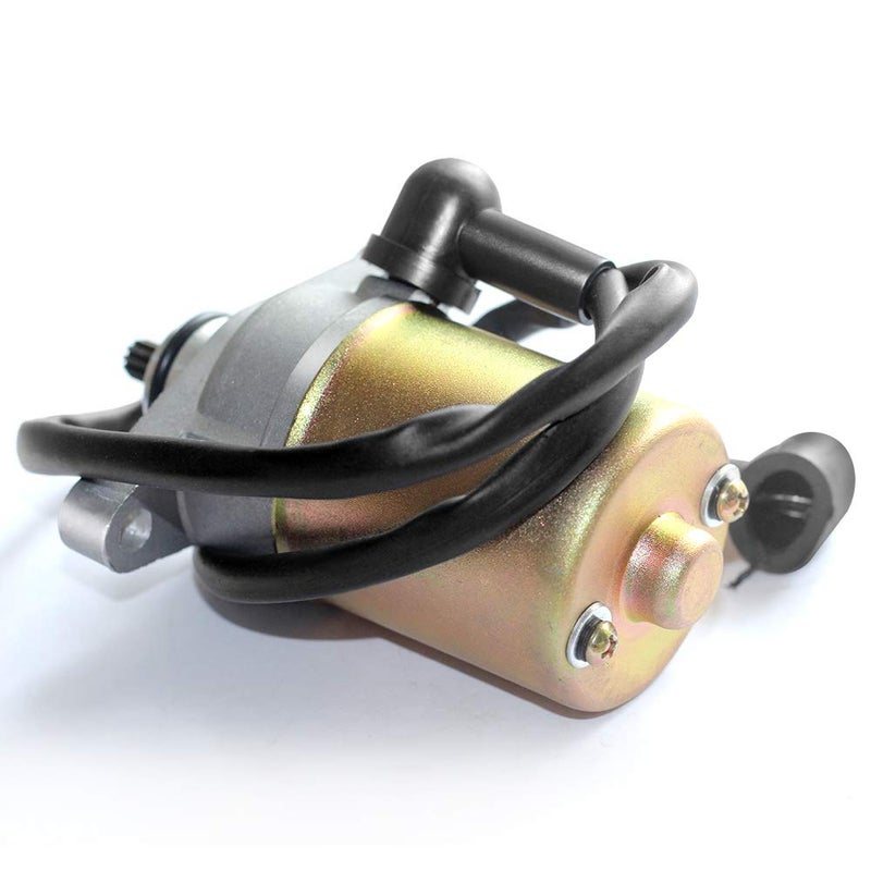 Trkimal 10 Teeth Starter Motor with Wire Cable for GY6 49cc 50cc Scooter 139QMB Moped ATV Go Karts TAOTAO SUNL ROKETA Tank Baja - Image 2